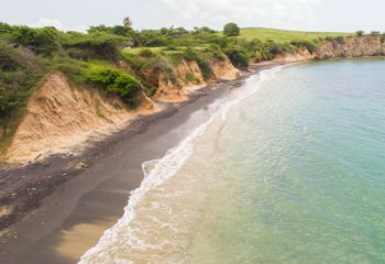 Playa Negra Black Sand Beach in Vieques